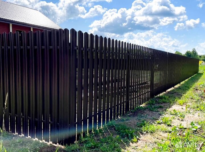 Забор под ключ от производителя