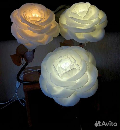 Настольные светильники из фоамирана и изолона