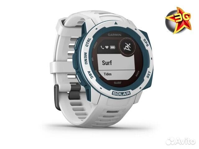 Часы Garmin Instinct Solar Surf Cloudbreak