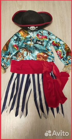 Новогодний карнавальный костюм Пират аренда