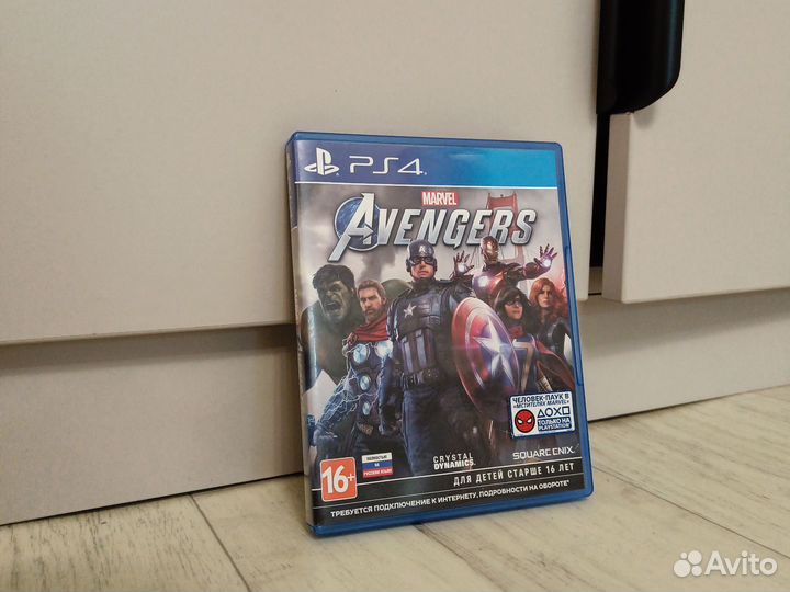 Игра для playstation ps4 marvel avengers