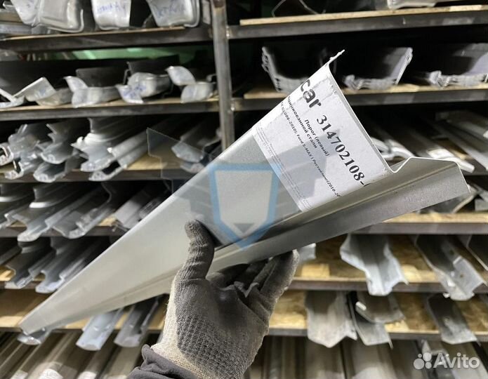 Порог левый Ford S-MAX 2006-2014 (1мм)