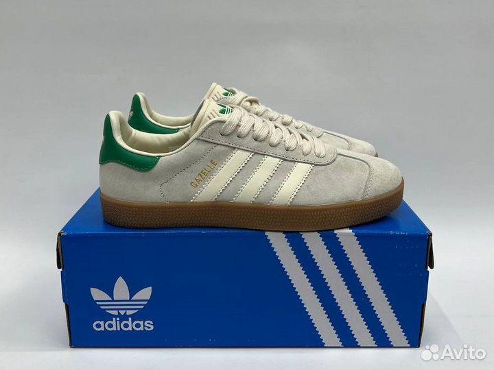 Кроссовки Adidas Gazelle Wonder White Green