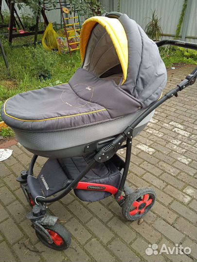 Коляска camarelo 3 в 1