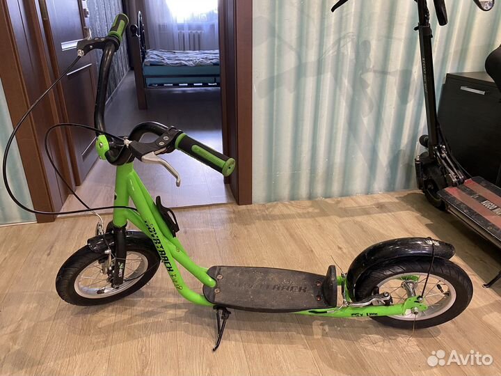 Самокат детский двухколесный бу