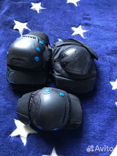 Роликовые коньки + защита