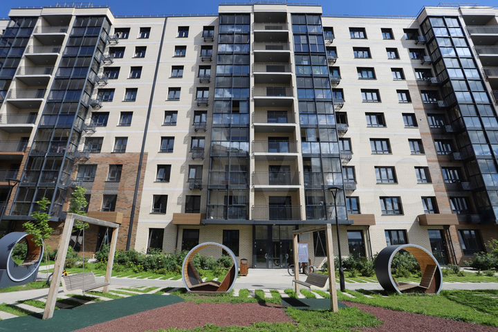 1-к. квартира, 53,8 м², 4/9 эт.