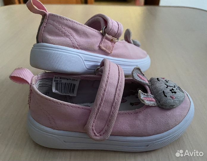 Кеды для девочки 21 размер