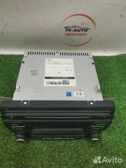 Магнитола Kia Ceed хетчбэк 1.4 G4FA 2014