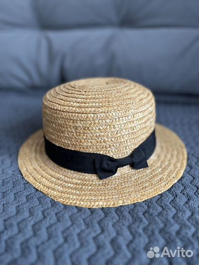 Шляпа женская соломенная летняя