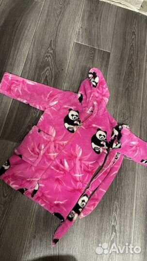 Халат махровый для девочки