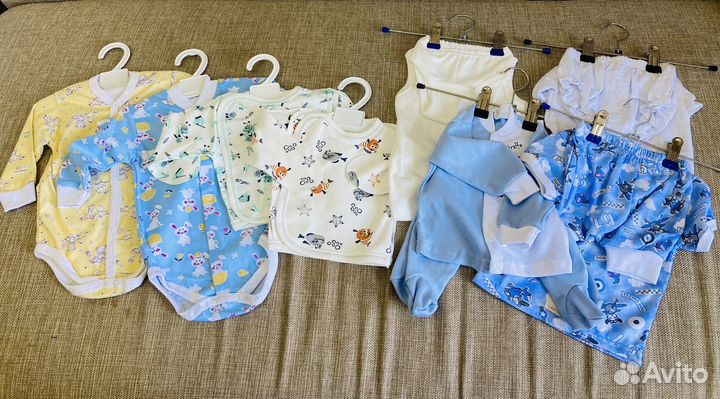 Новая одежда для новорожденных