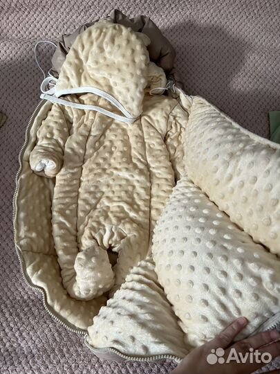 Зимний конверт в коляску