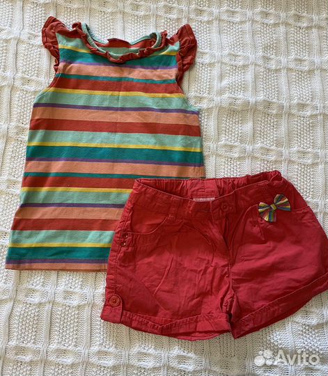 Вещи пакетом 110-116 на девочку