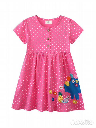 Платье для девочки Jumping Meters 92 98