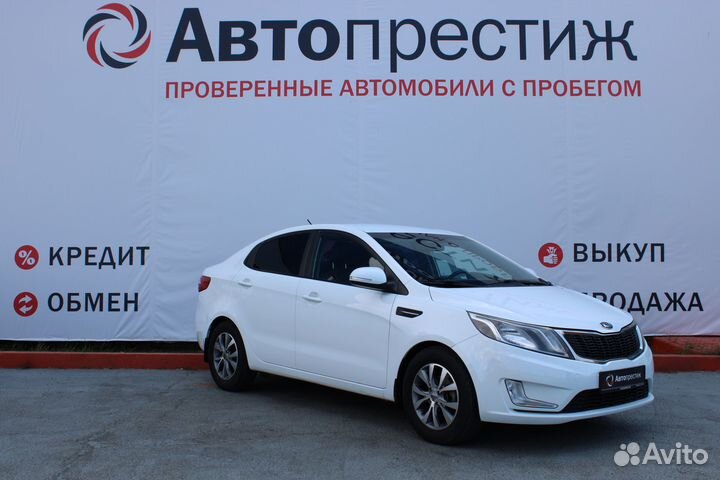 Kia Rio 1.6 МТ, 2014, 182 013 км