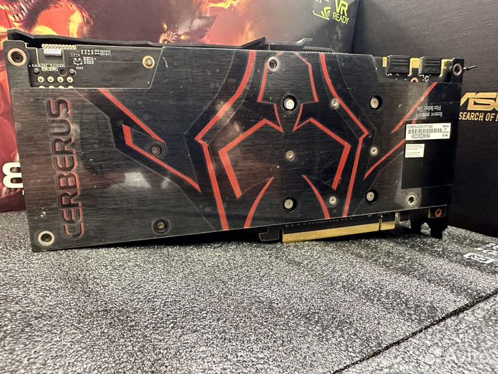 Видеокарта Asus geforce GTX 1070Ti 8 GB