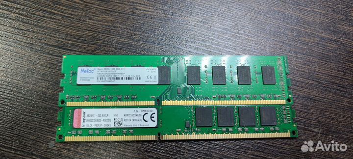 Оперативная память ddr2, ddr3, ddr4