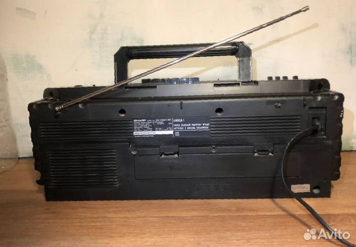 Sharp X-bass WQ -T352HT (вк) extra bass system