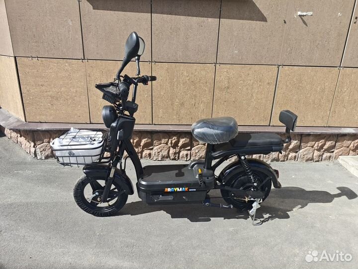 Велосипед скутер с педалями электро 500W