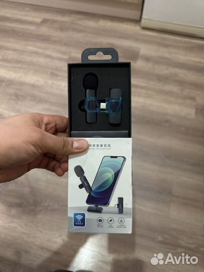 Беспроводной петличный микрофон