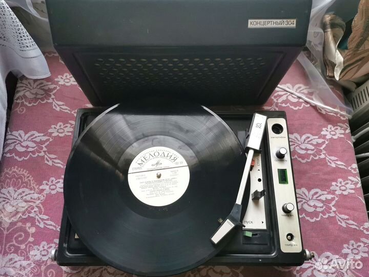 Проигрыватель винила концертный 304