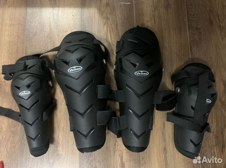 Наколенники и налокотники мото