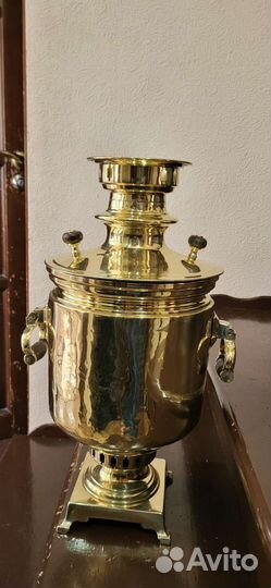 Самовар на дровах старинный