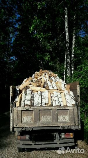 Дрова береза и горбыль