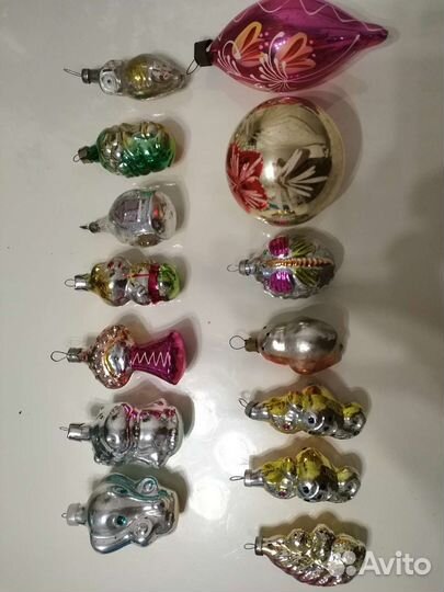 Елочные игрушки СССР