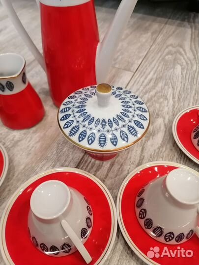 Кофейный сервиз ГДР, Freiberger