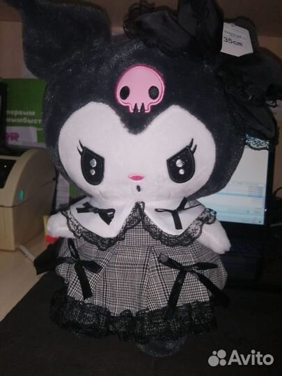 Мягкая игрушка Kuromi 35см