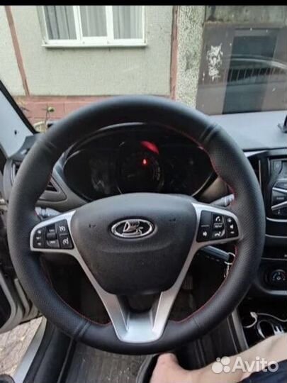 Оплетка руля на весту