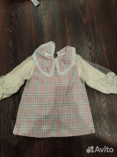 Платье для девочки 92