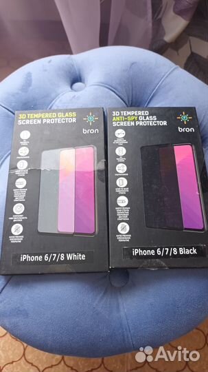 Защитные стекла для iPhone 6/7/8