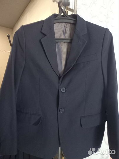 Школьный костюм для мальчика 146 синий