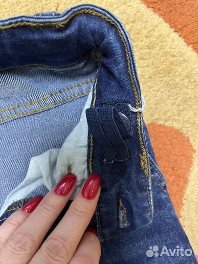 Джинсы для девочки р.140
