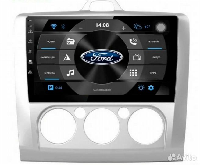 Магнитола на Ford Focus 2