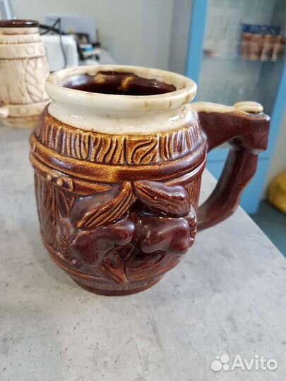 Кружки пивные керамические