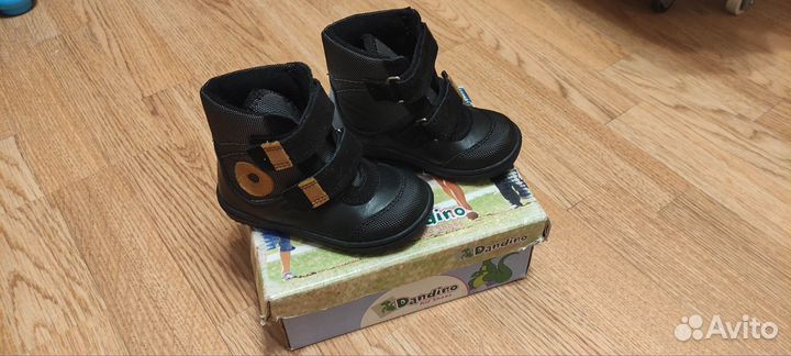 Ботинки демисезонные мальчику новые 23 р