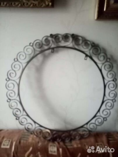 Обрамление металлическое для зеркала