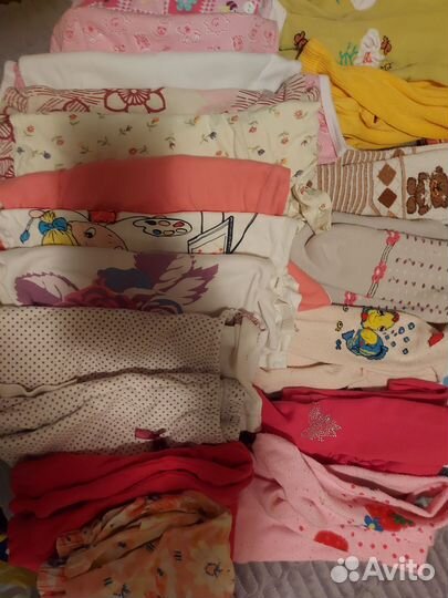 Вещи пакетом для девочки от 86 см