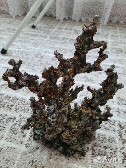 Грот искусственный для аквариума;