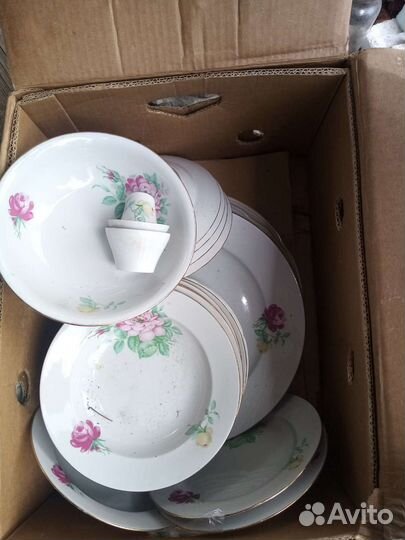 Графин, кувшин, сервиз винтаж