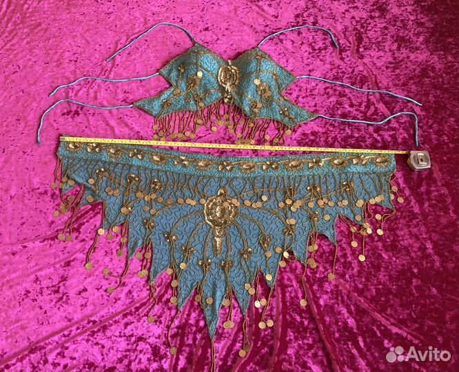 Костюм, пояса для восточного танца Б/У