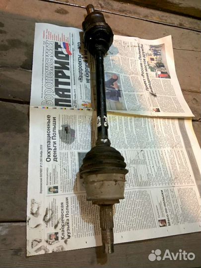 Привод левый Опель Корса D