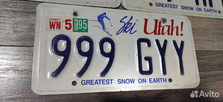 Автомобильный номер США