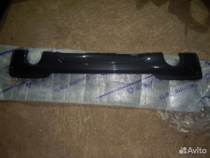 Юбка заднего бампера BMW X3 G01