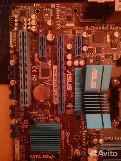 Мат.плата asus am3, проц amd phenom ii x6 1055t
