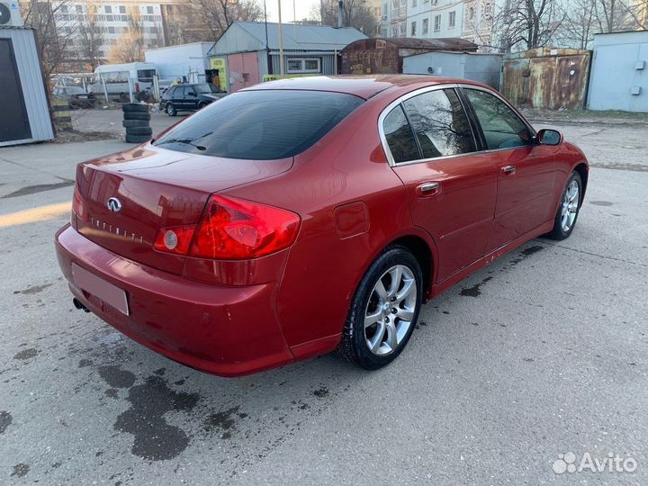 Infiniti G35 3.5 AT, 2004, 250 000 км